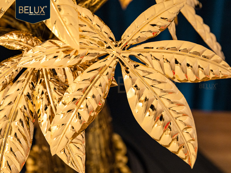 Chậu kim ngân dát vàng 24k cỡ to