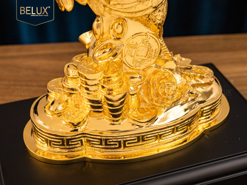 Tượng Linh Vật Gà Phong Thủy Cao 22cm