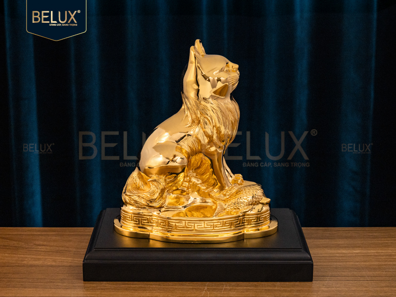 Tượng Linh Vật Mèo Phong Thủy Mẫu 1