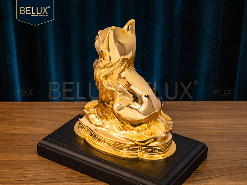 Tượng Linh Vật Mèo Phong Thủy Mẫu 1