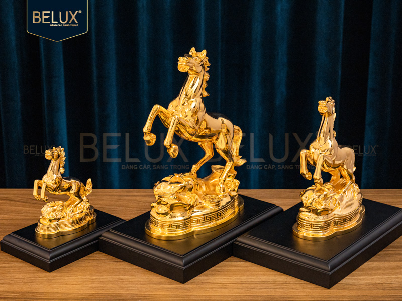Tượng Linh Vật Ngựa Phong Thủy Belux