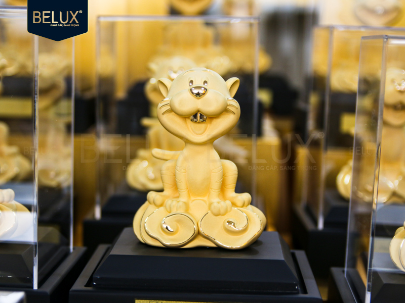 Lô tượng hổ dát vàng 24k theo yêu cầu