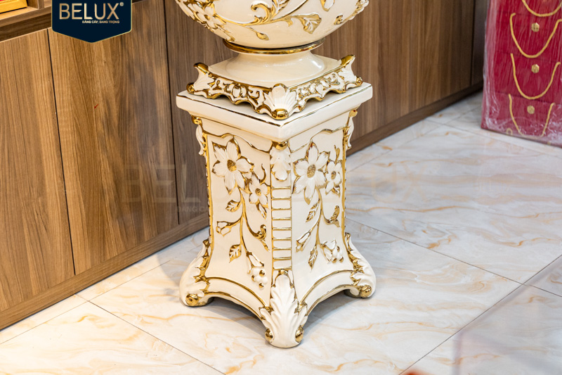 Chậu lan phú quý trường xuân dát vàng 24k&nbsp;