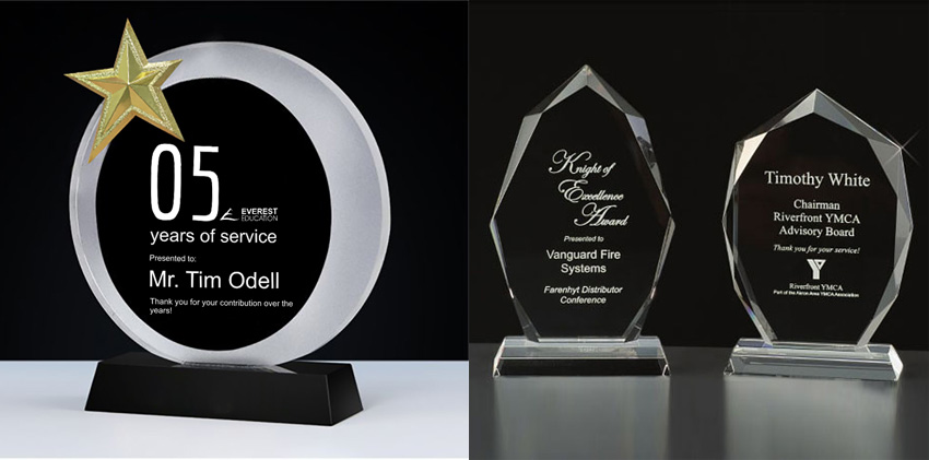 Cung cấp kỷ niệm chương Pha lê