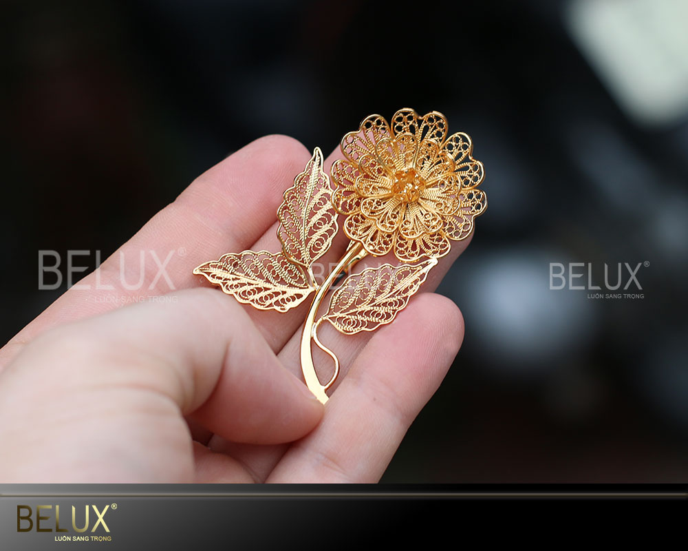 Hoa Cài Áo Mẫu 7