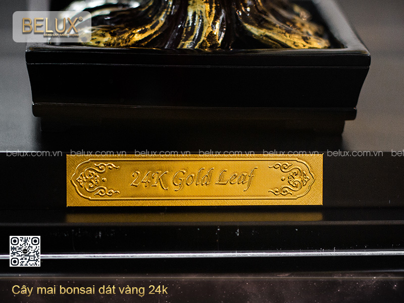 Cây Mai Bonsai Dát Vàng 24k