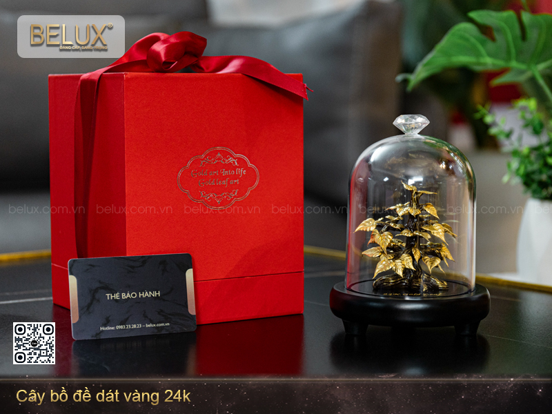 Cây Bồ Đề Dát Vàng 24k