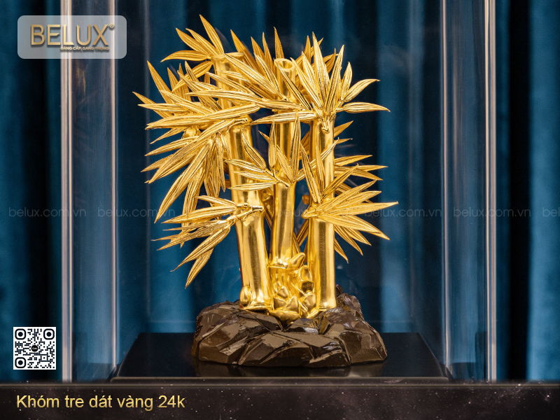 Khóm Tre Dát Vàng 24k
