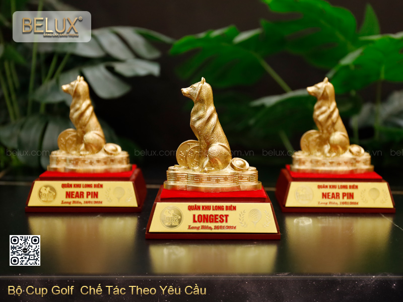 Bộ Cup Golf 1982 Chế Tác Theo Yêu Cầu