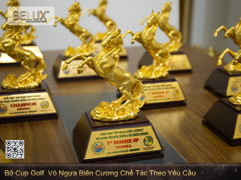 Bộ Cup Golf Vó Ngựa Biên Cương Chế Tác Theo Yêu Cầu