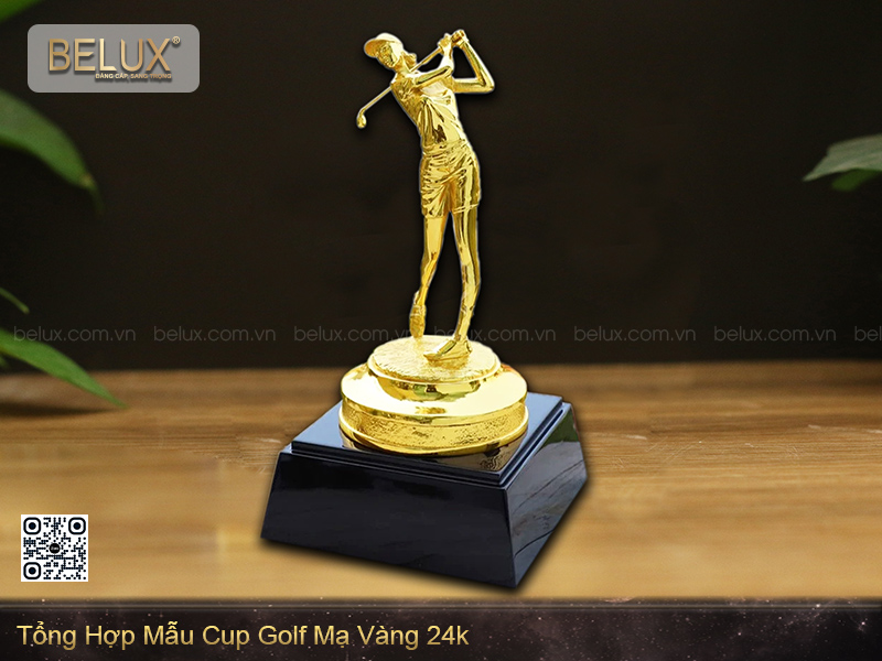 Tổng hợp mẫu cup Golf theo yêu cầu