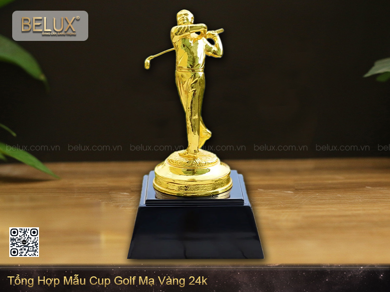 Tổng hợp mẫu cup Golf theo yêu cầu