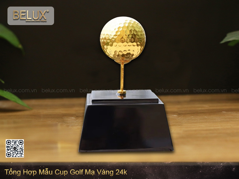 Tổng hợp mẫu cup Golf theo yêu cầu