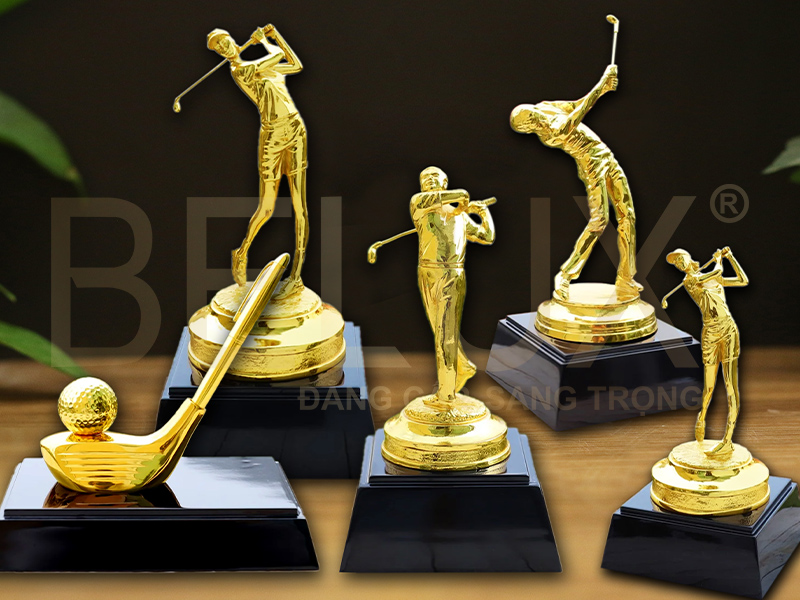Tổng hợp mẫu cup Golf theo yêu cầu