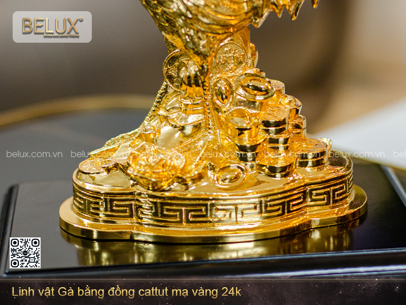 Tượng Linh Vật Gà Phong Thủy – Quà Tặng Cao Cấp Belux