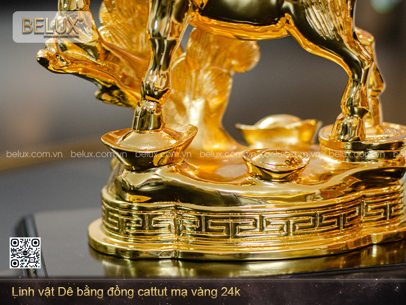 Tượng Linh Vật Dê Phong Thủy Belux