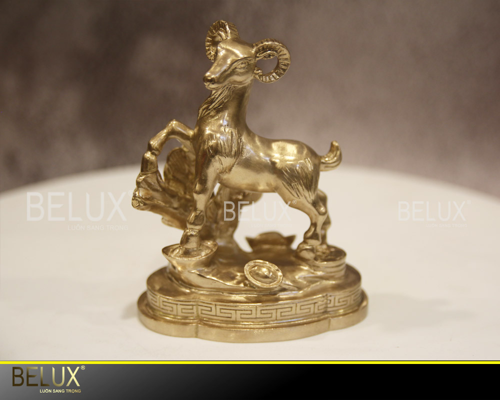 Tượng Linh Vật Dê Phong Thủy Belux