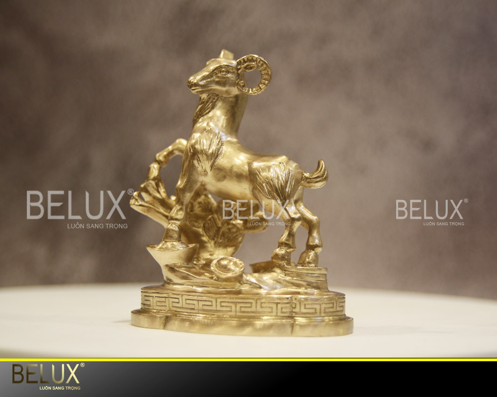 Tượng Linh Vật Dê Phong Thủy Belux