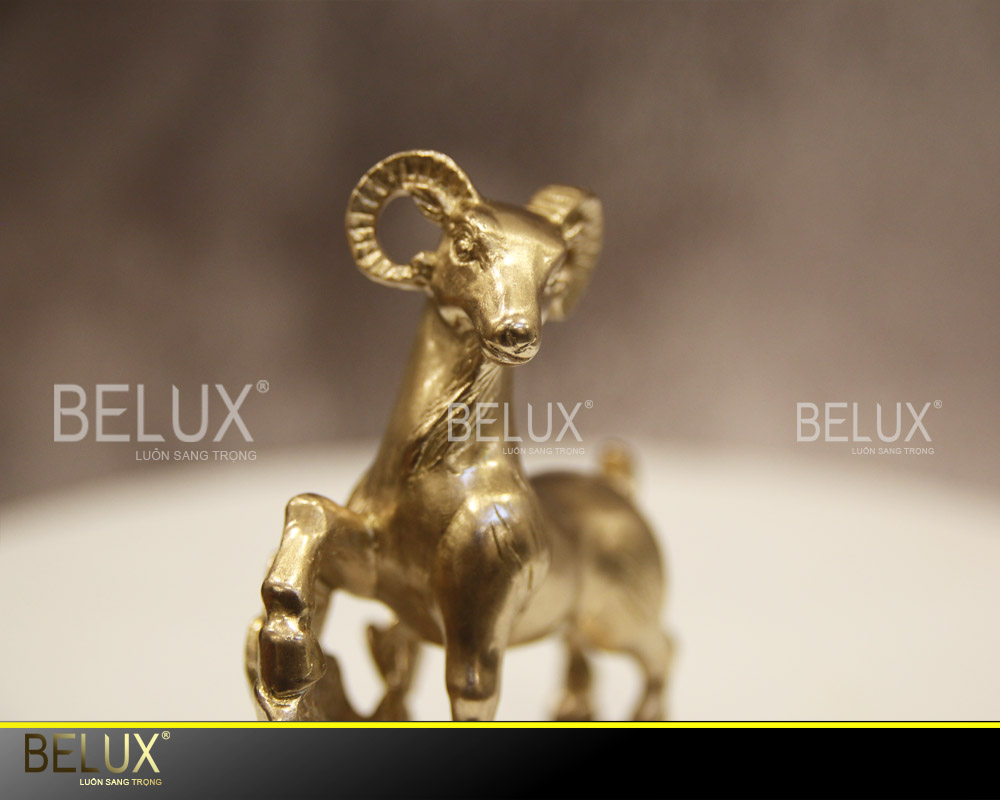 Tượng Linh Vật Dê Phong Thủy Belux