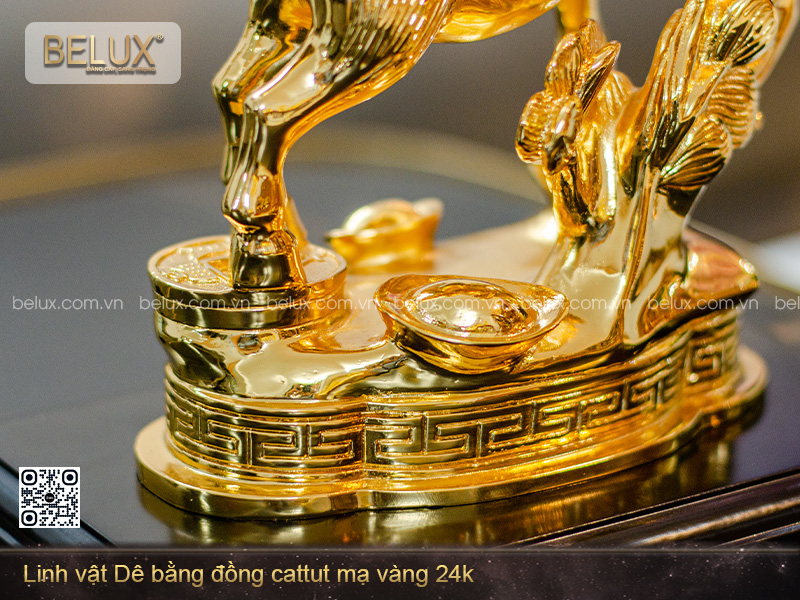 Tượng Linh Vật Dê Phong Thủy Belux
