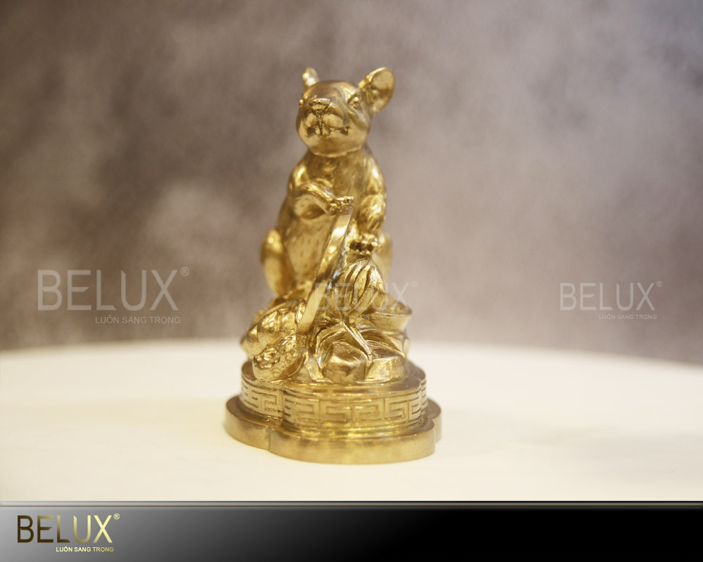 Tượng Linh Vật Chuột Phong Thủy