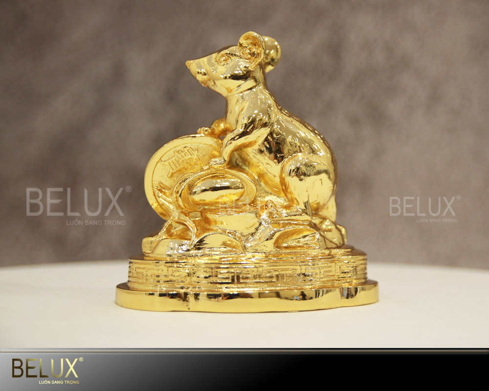 Tượng Linh Vật Chuột Phong Thủy