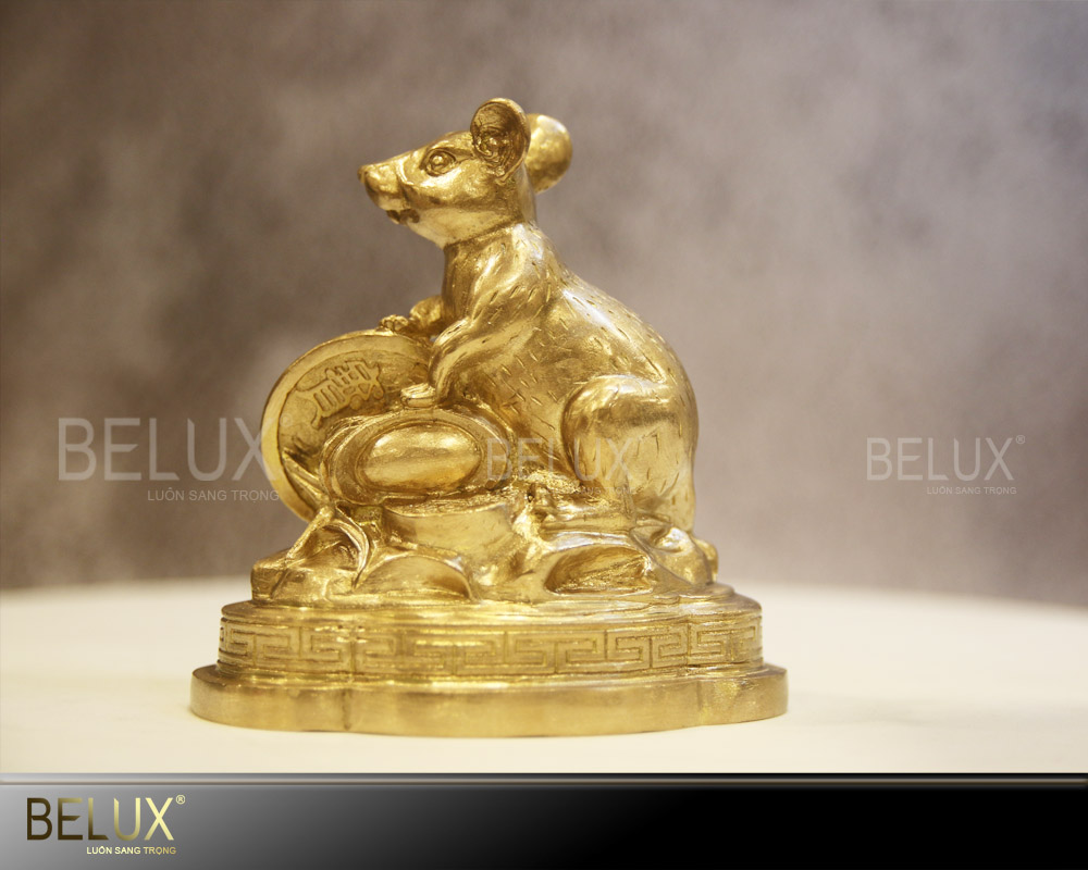 Tượng Linh Vật Chuột Phong Thủy