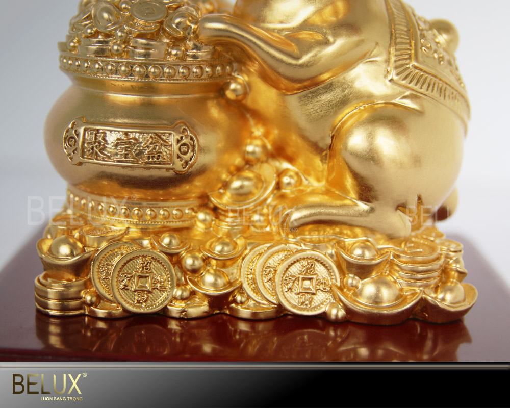 Linh Vật Chuột Thếp Vàng 9999 Bằng Đồng Mẫu 1