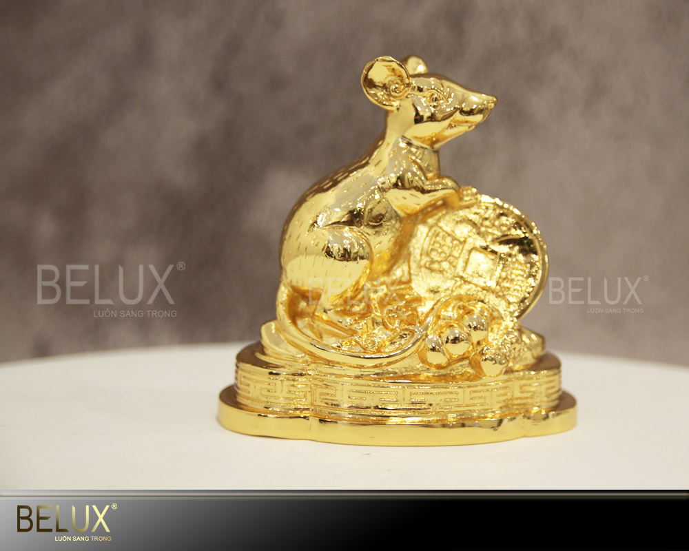 Tượng Linh Vật Chuột Phong Thủy