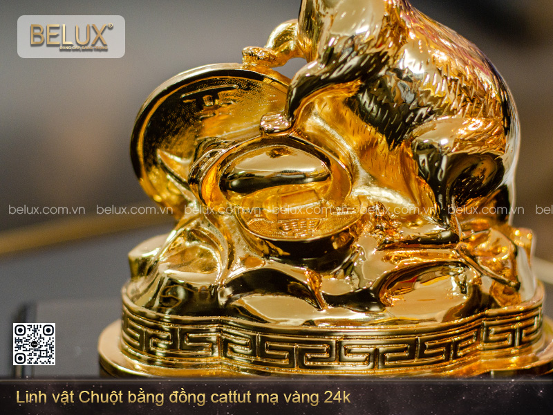 Tượng Linh Vật Chuột Phong Thủy