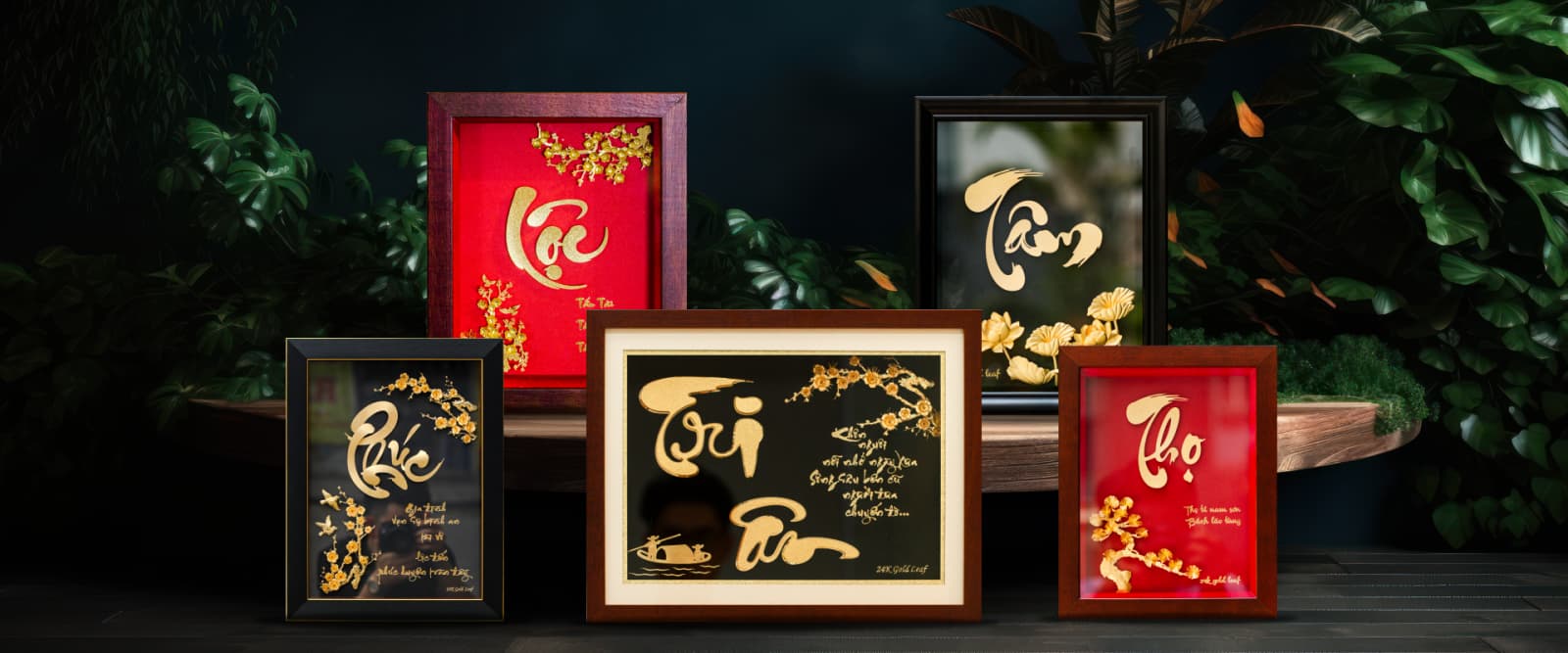 tranh chu qua tang tri an