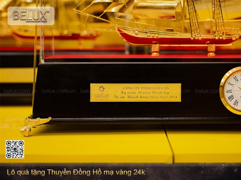 Lô thuyền đồng hồ quà tặng theo yêu cầu