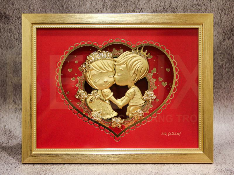 Tranh Kỉ Niệm Ngày Lễ Tình Nhân Mẫu 1