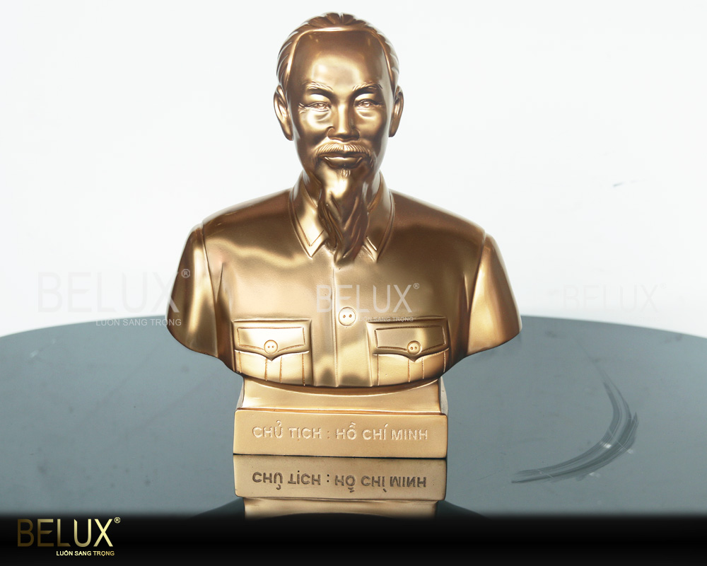 Tượng chân dung bằng đồng Bác Hồ mẫu 2