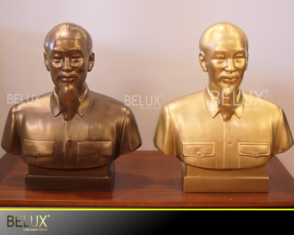 Tượng Đồng Chân Dung Bác Hồ Cao 60 Mẫu 3