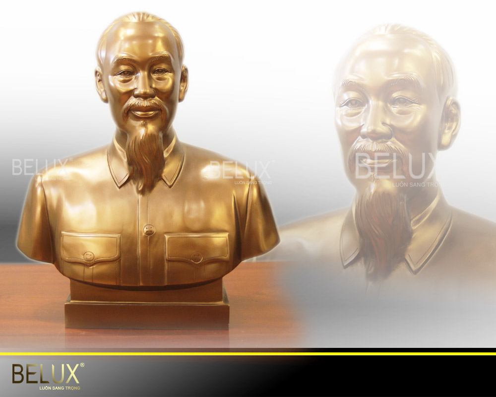 Tượng Đồng Chân Dung Bác Hồ Cao 60 Mẫu 3
