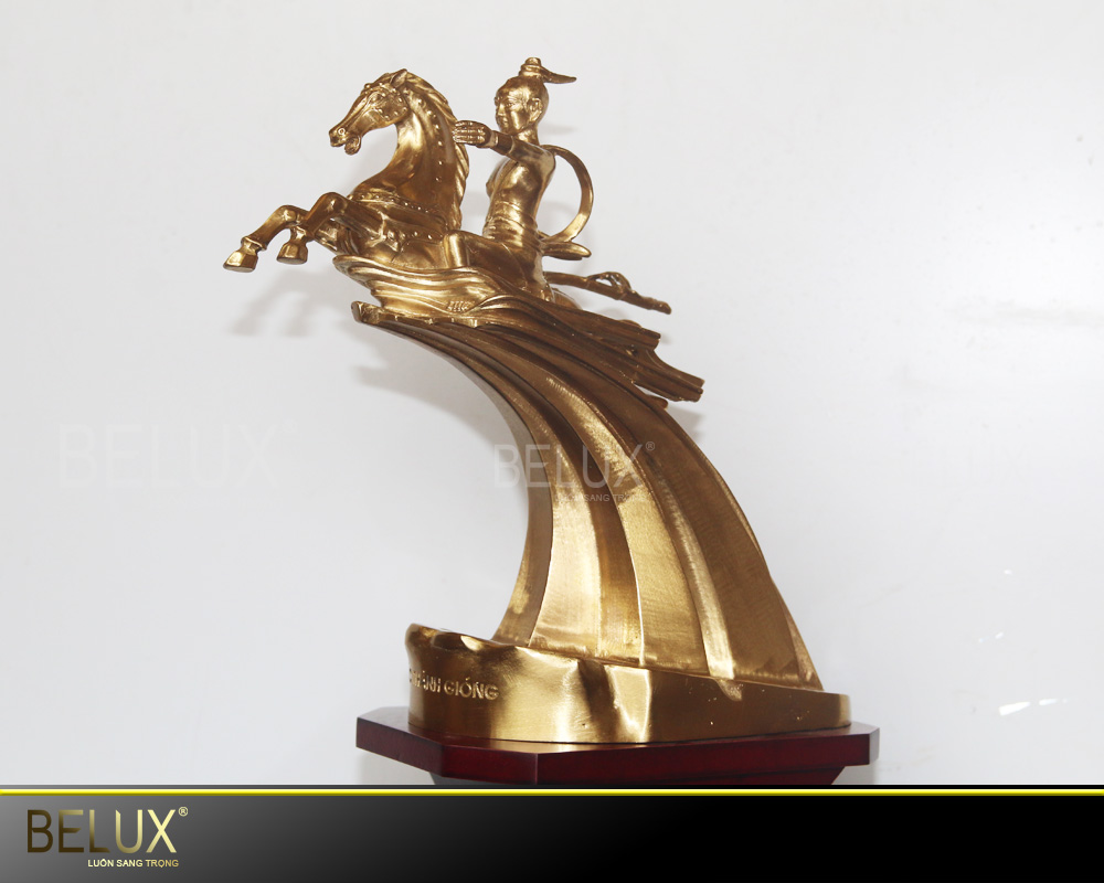 Tượng đồng thánh gióng 21 cm mẫu 3