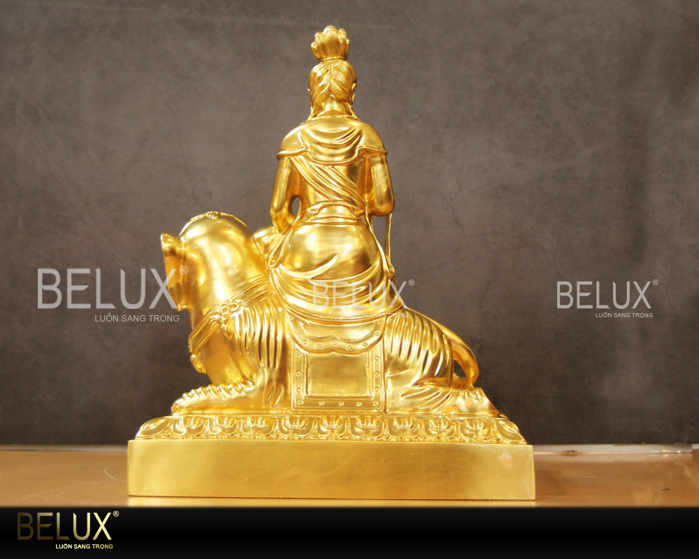Tượng Phật Phổ Hiền Bồ Tát Dát Vàng 9999